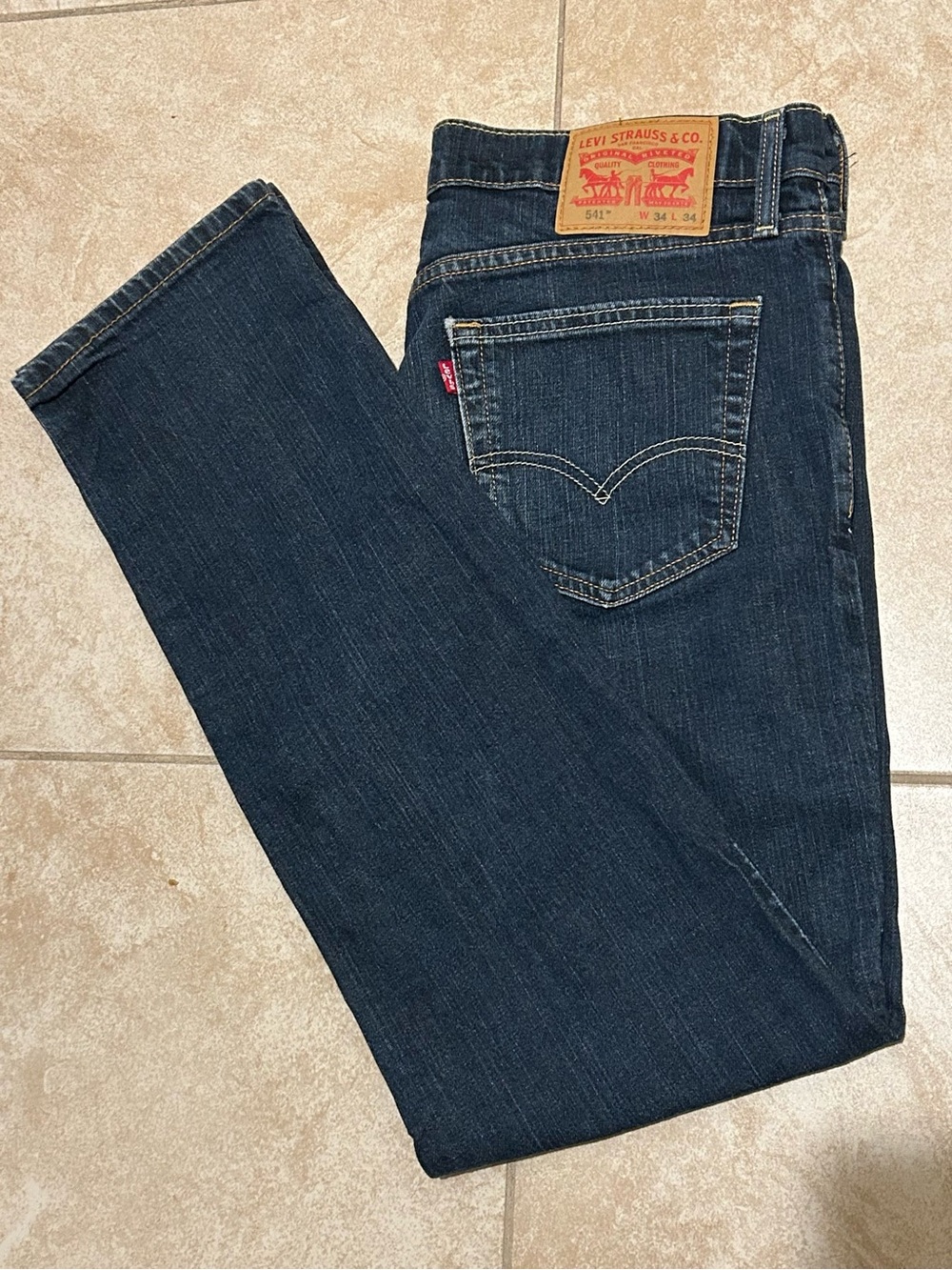 Levi’s 541 Athletic Taper Men's Jeans 34x32 Blue